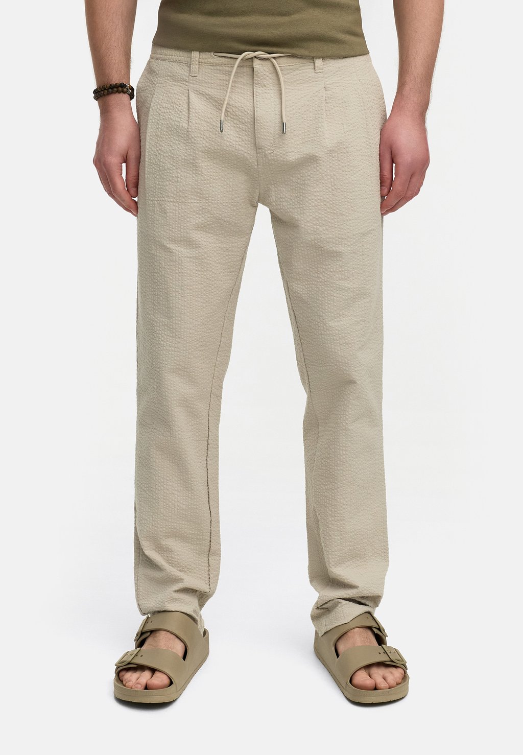 

Брюки INDICODE INDICODE JEANS, бежевый