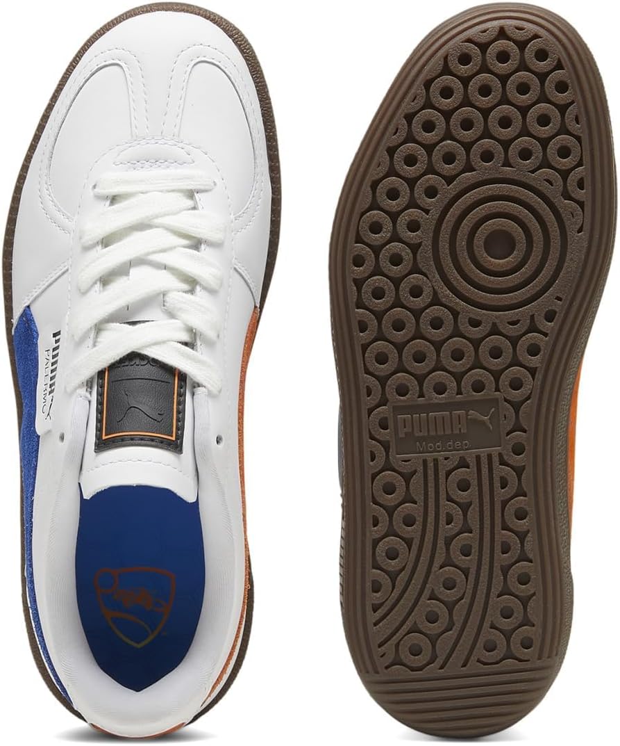 Кроссовки Puma Unisex-Child Palermo Rocket League, белый — фото 2