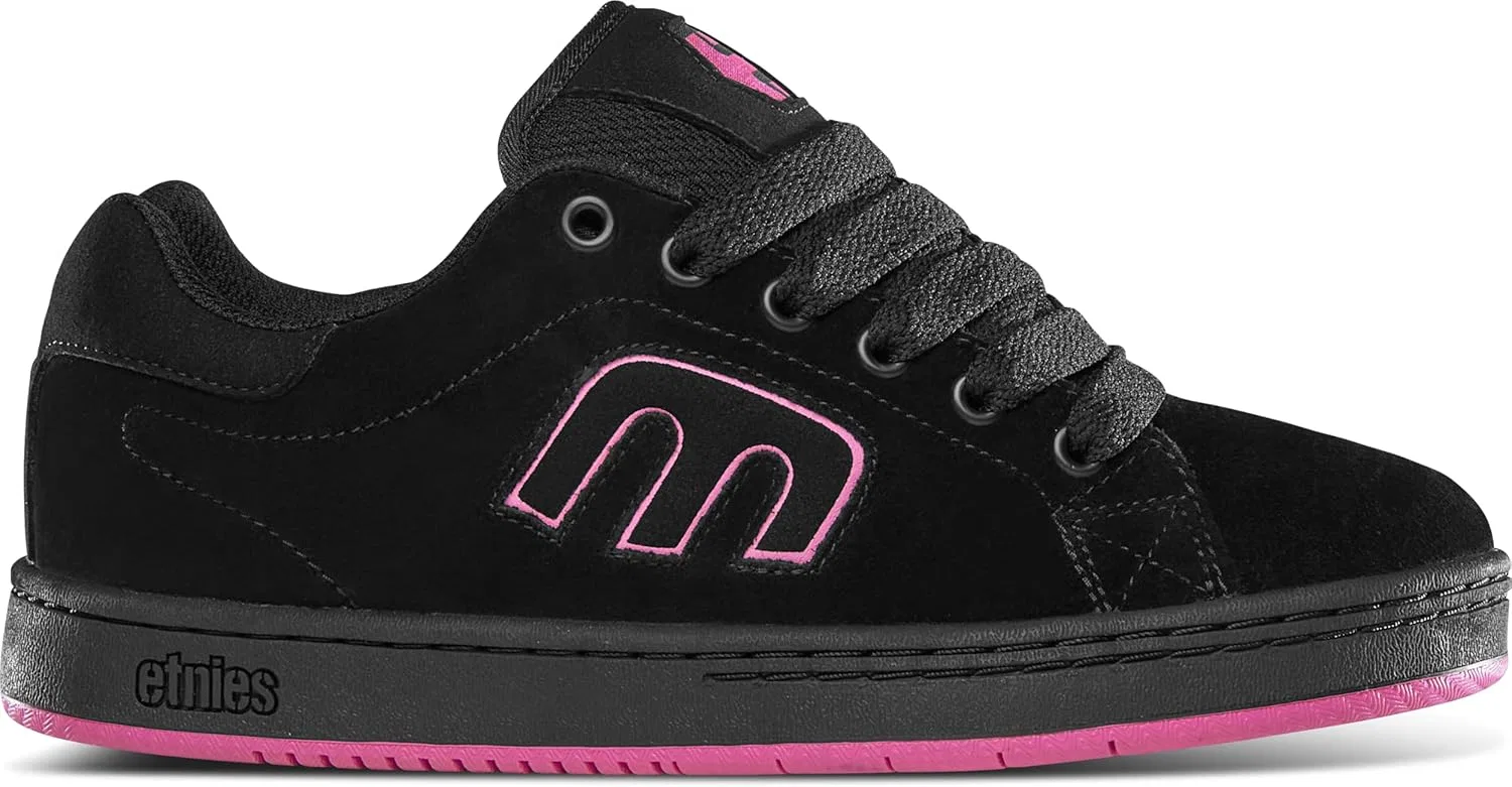 Мужские скейтбордистские кроссовки Etnies Callicut, Black Pink — фото 2