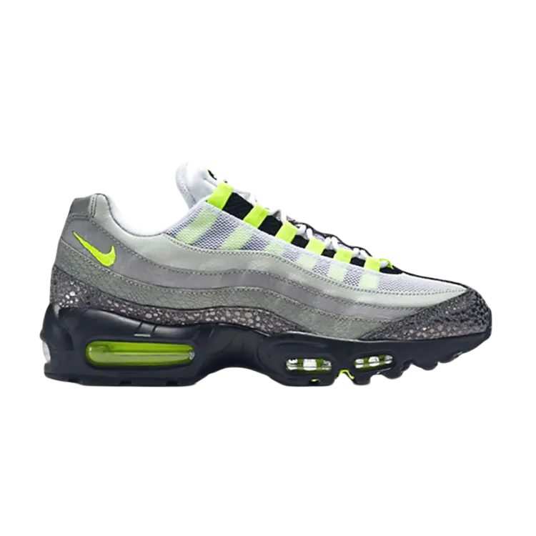 

Кроссовки Nike Air Max 95 OG Premium 'Neon Safari', серый