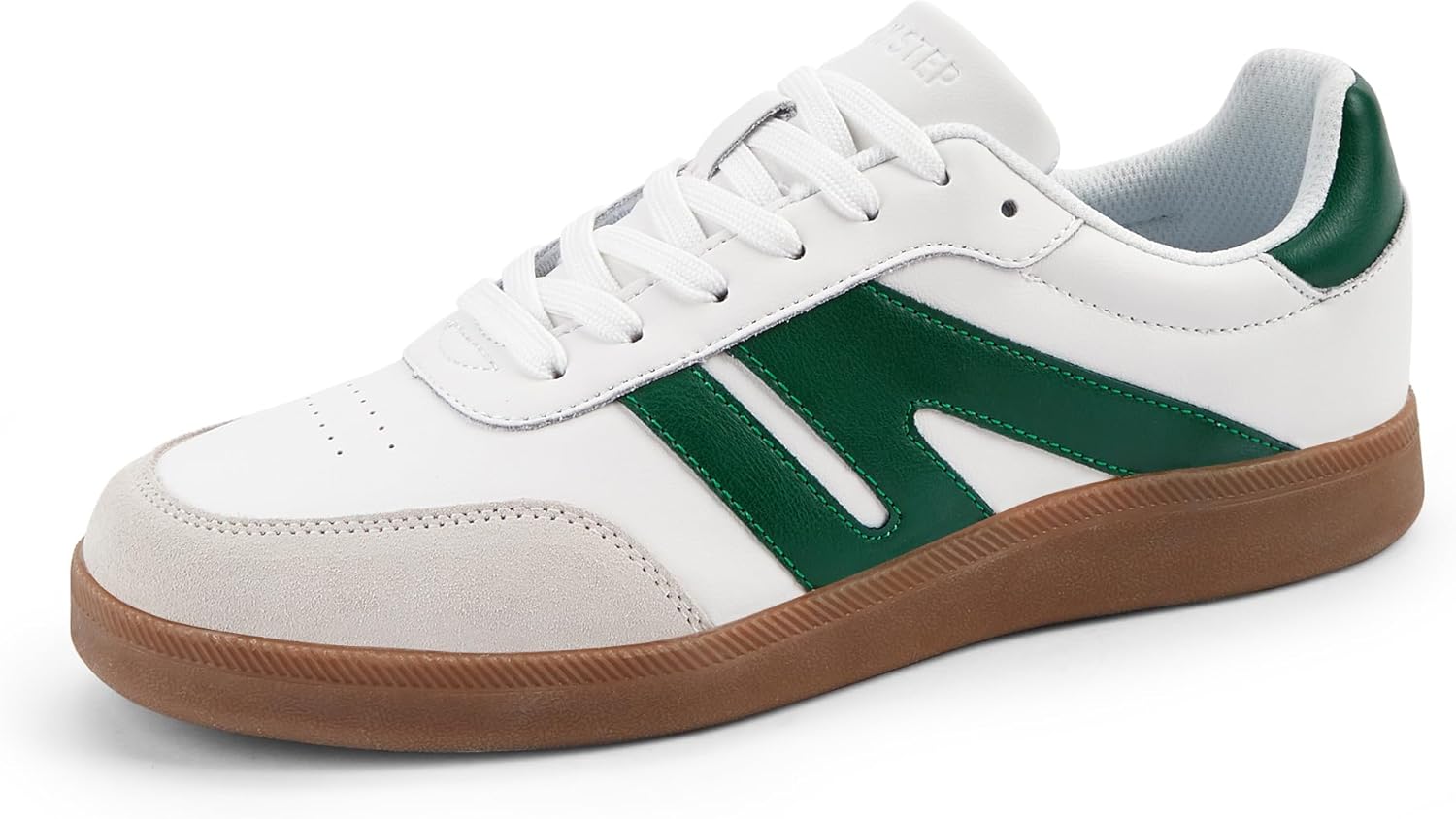 

Мужские кроссовки LUCKY STEP в ретро стиле, низкие, комфортные, повседневные, легкие, классические для ходьбы, белый/зеленый/серый