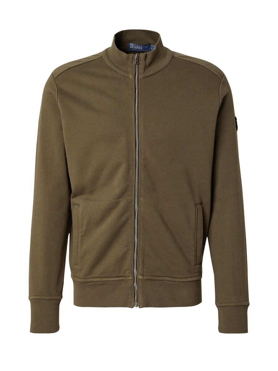 

Куртка на молнии Polo Ralph Lauren Zip-Up Hoodie, оливковый