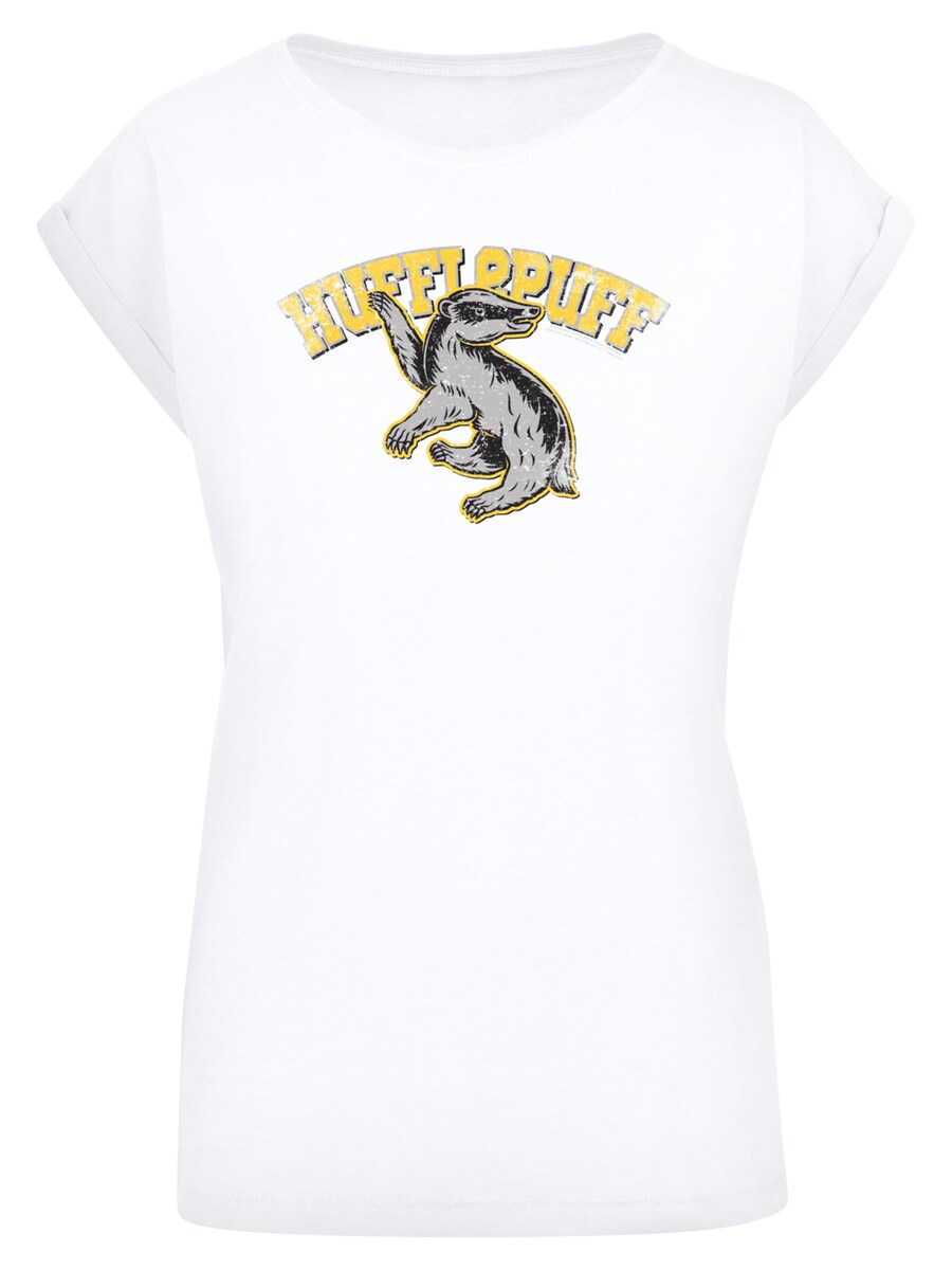 

Рубашка F4NT4STIC Harry Potter Hufflepuff Sport Emblem, белый