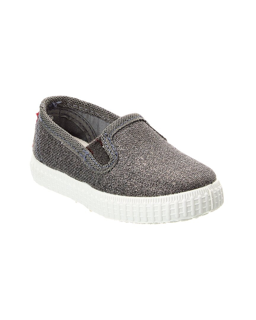 

Туфли-лодочки Cienta Glitter Canvas Slip-On, серый