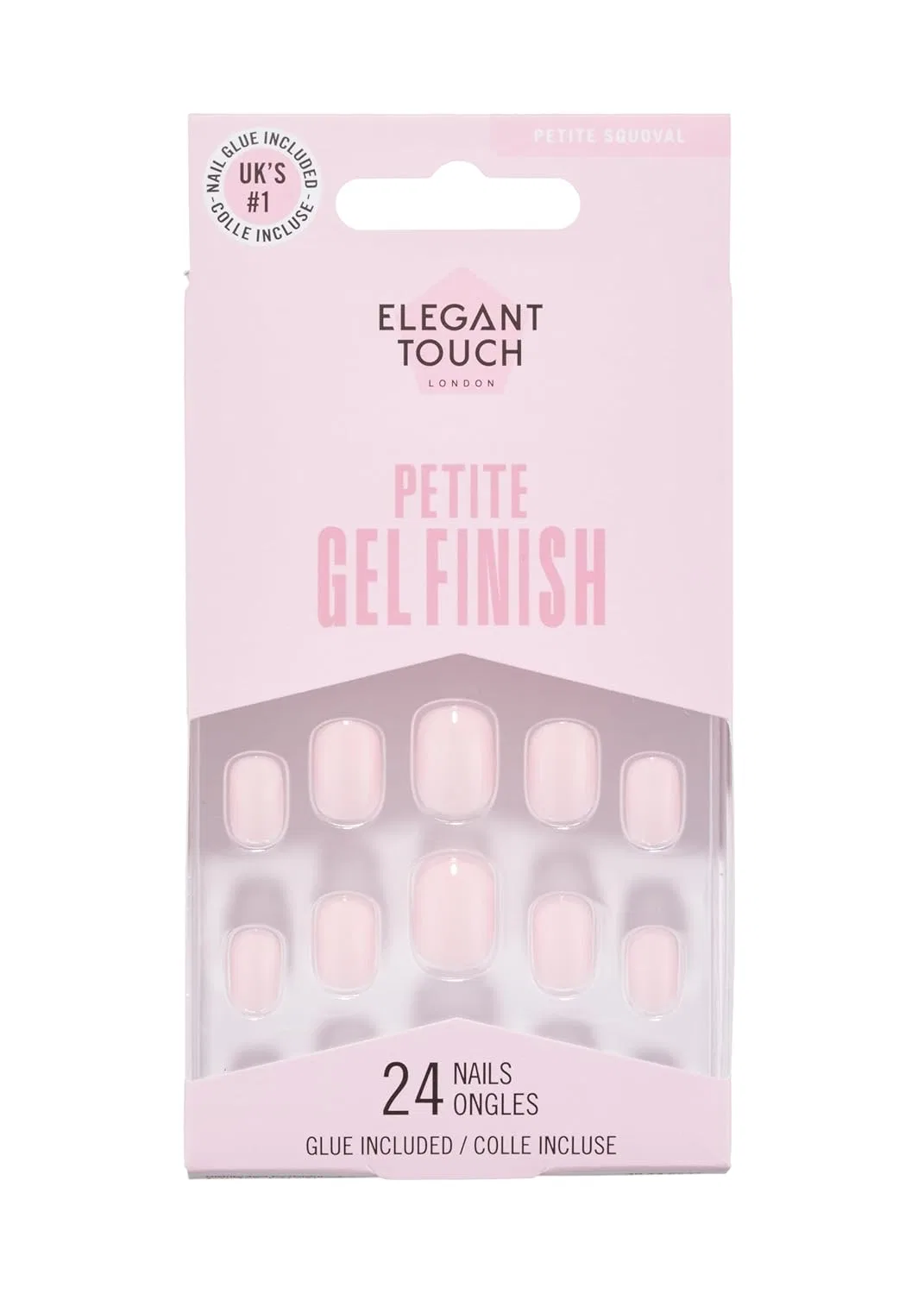 Накладные ногти Elegant Touch Petite Gel Finish «Cherry Blossom» Elegant Touch, Rose