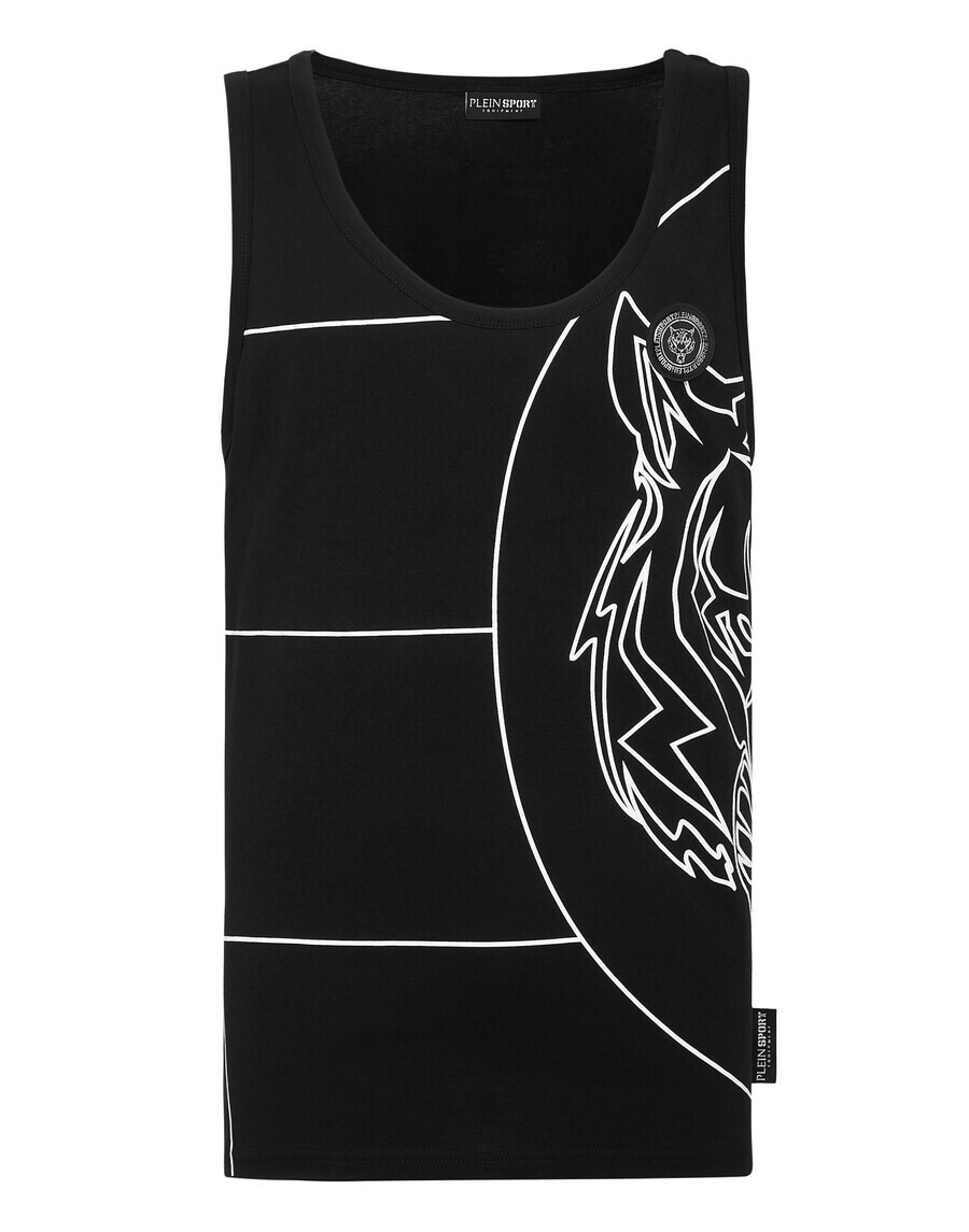 

Майка Plein Sport Shirt Tiger, черный