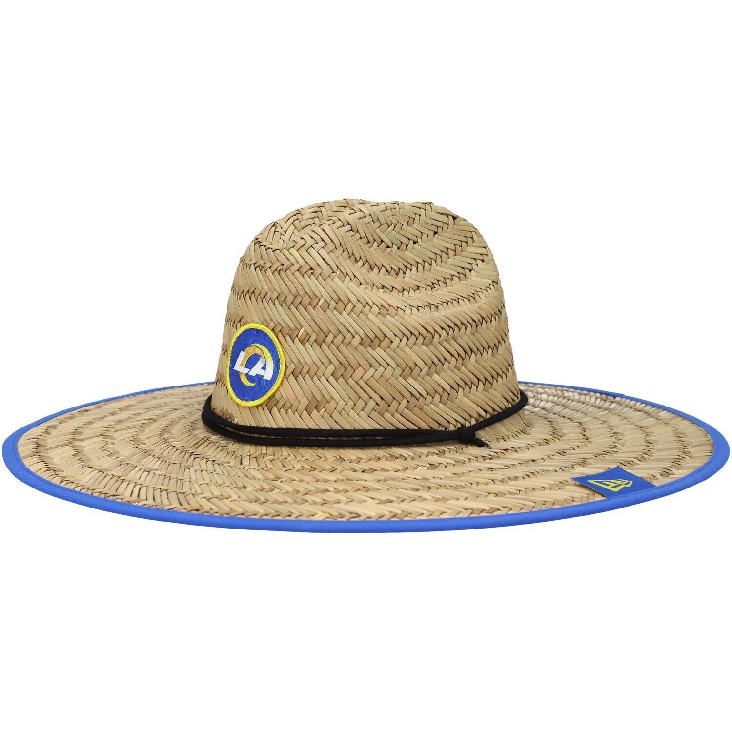 

Мужская соломенная кепка спасателя New Era Natural Los Angeles Rams, тренировочный лагерь НФЛ, официальная соломенная кепка спасателя