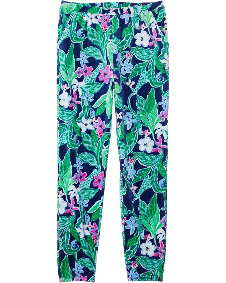 

Брюки Lilly Pulitzer Kids Mini Mallie Velour Pants, цвет Multi Untamed
