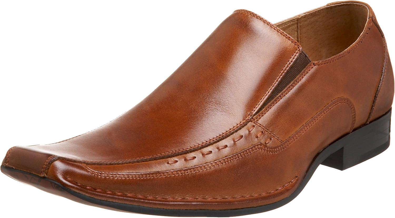 

Мужские лоферы Stacy Adams, модель Templin Bike Toe, Cognac