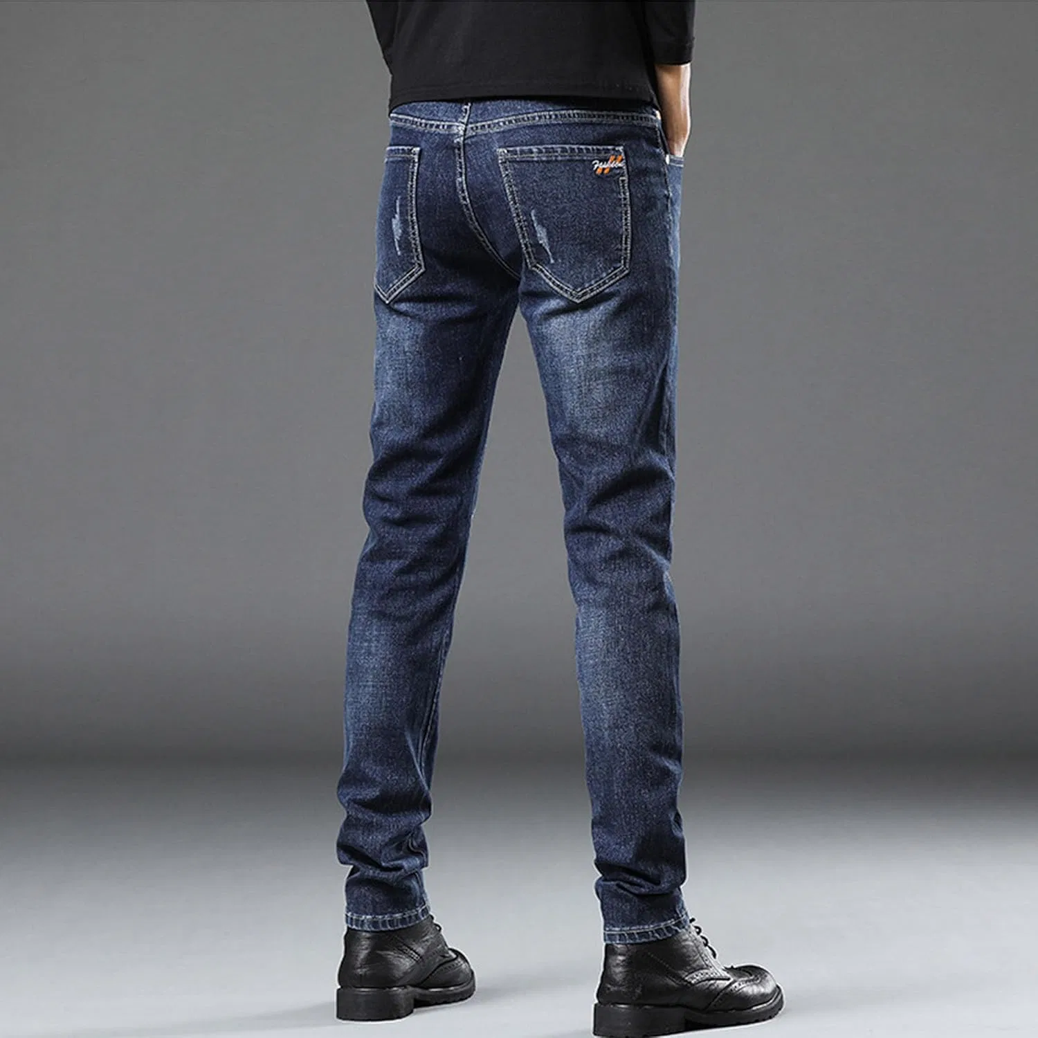 Джинсы Slim Fit Denim, Синий — фото 3