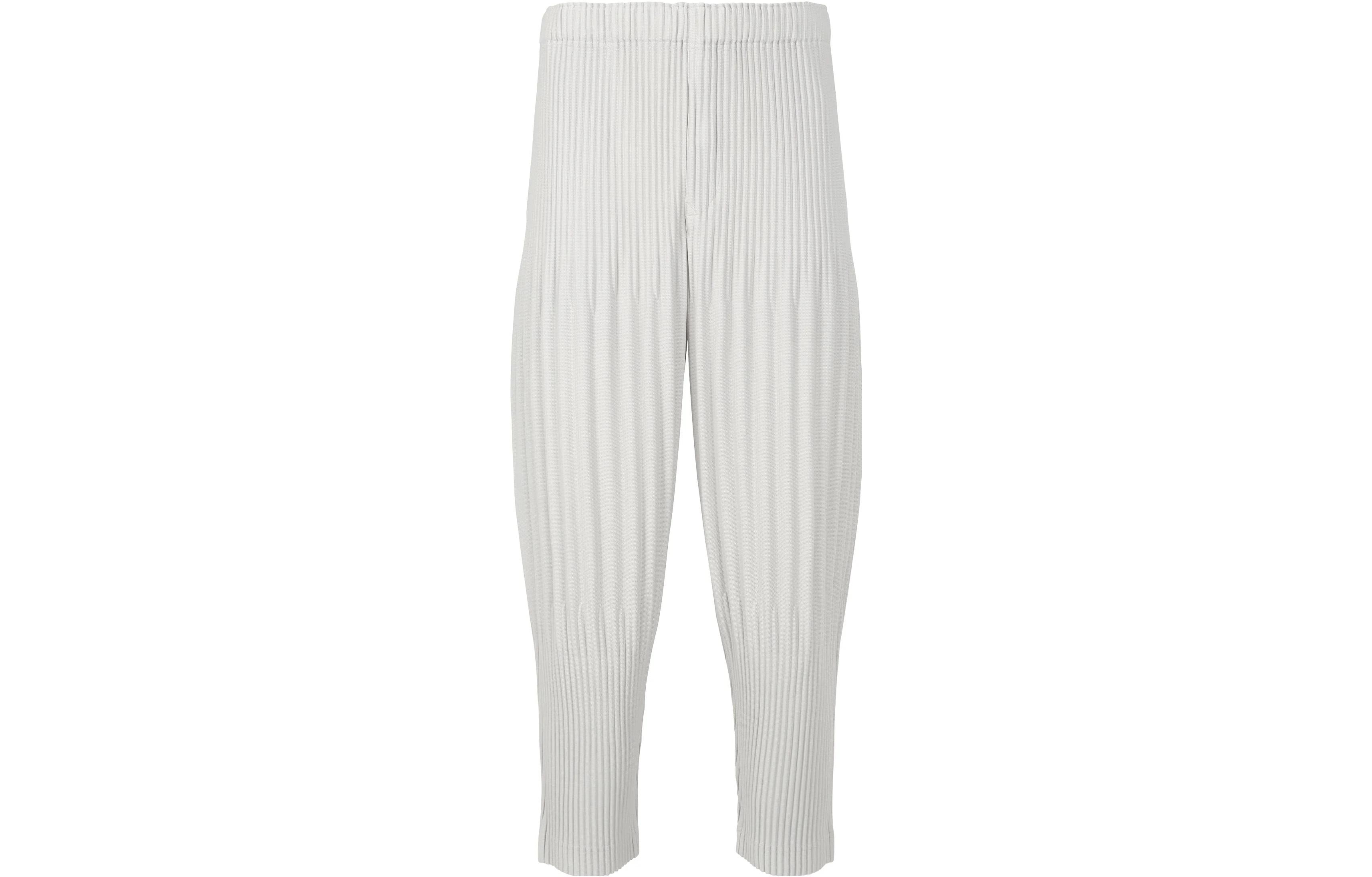 

Брюки повседневные мужские серые Homme Plissé Issey Miyake