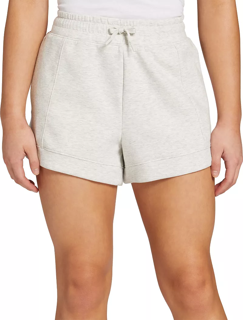 

Спортивные флисовые шорты DSG для девочек, цвет Light Heather Grey