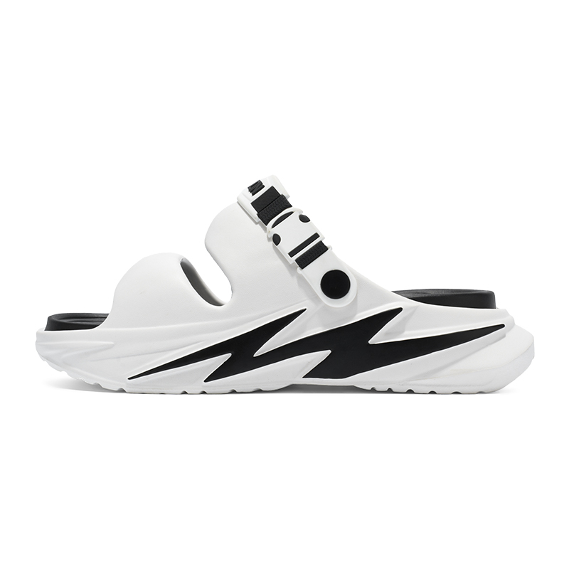 

NANJIREN Пляжные сандалии унисекс бело-черные, цвет White Black