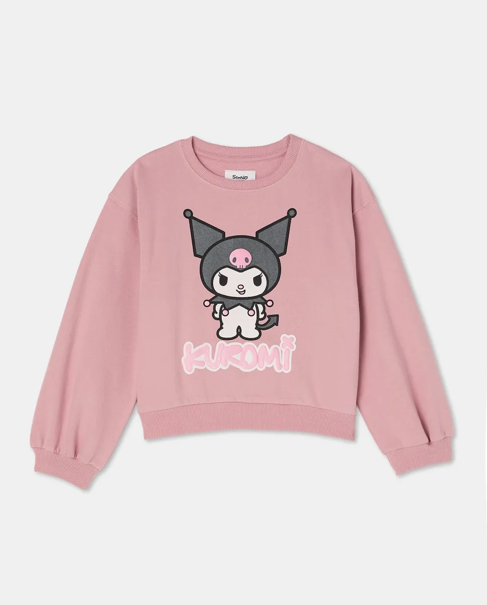 

Толстовка с лицензией Karimi с круглым вырезом для девочки Kids El Corte Inglés, розовый