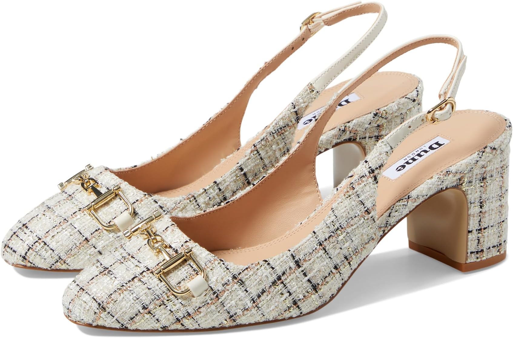 Туфли Dune London Choiced, кремовый