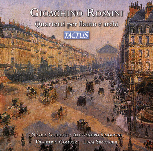 

CD диск Rossini / Guidetti / Simoncini: Quartetti Per Flauto E Archi