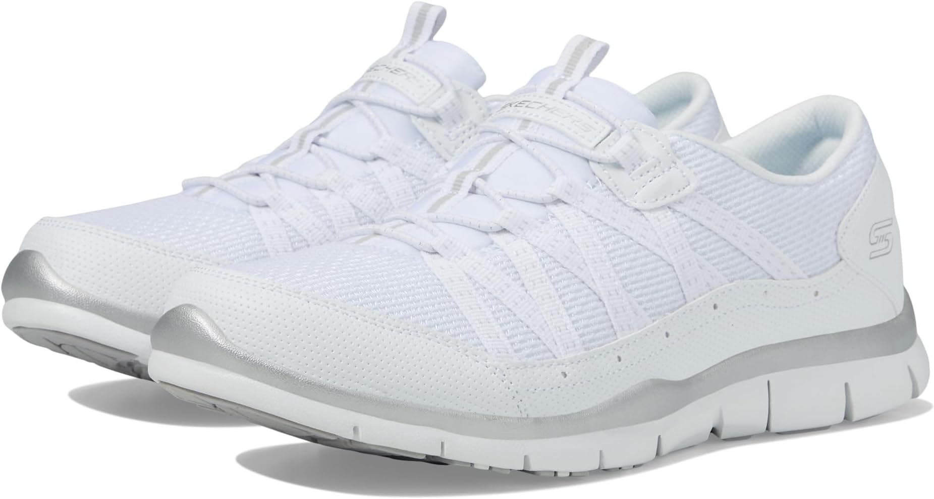 

Кроссовки SKECHERS Gratis - Strolling, цвет White/Silver