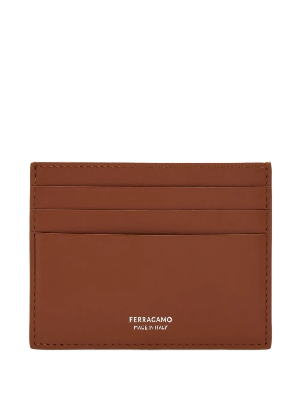 

Кожаный футляр для карт Ferragamo, коричневый