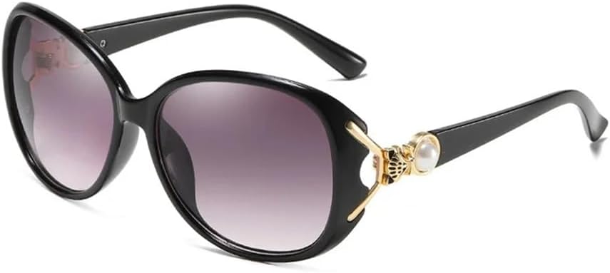 

Женские солнцезащитные очки с градиентным покрытием, металлическими линзами и изогнутыми дужками, солнцезащитные очки для женщин с защитой от УФ-излучения UV400 HDUBFY, 1