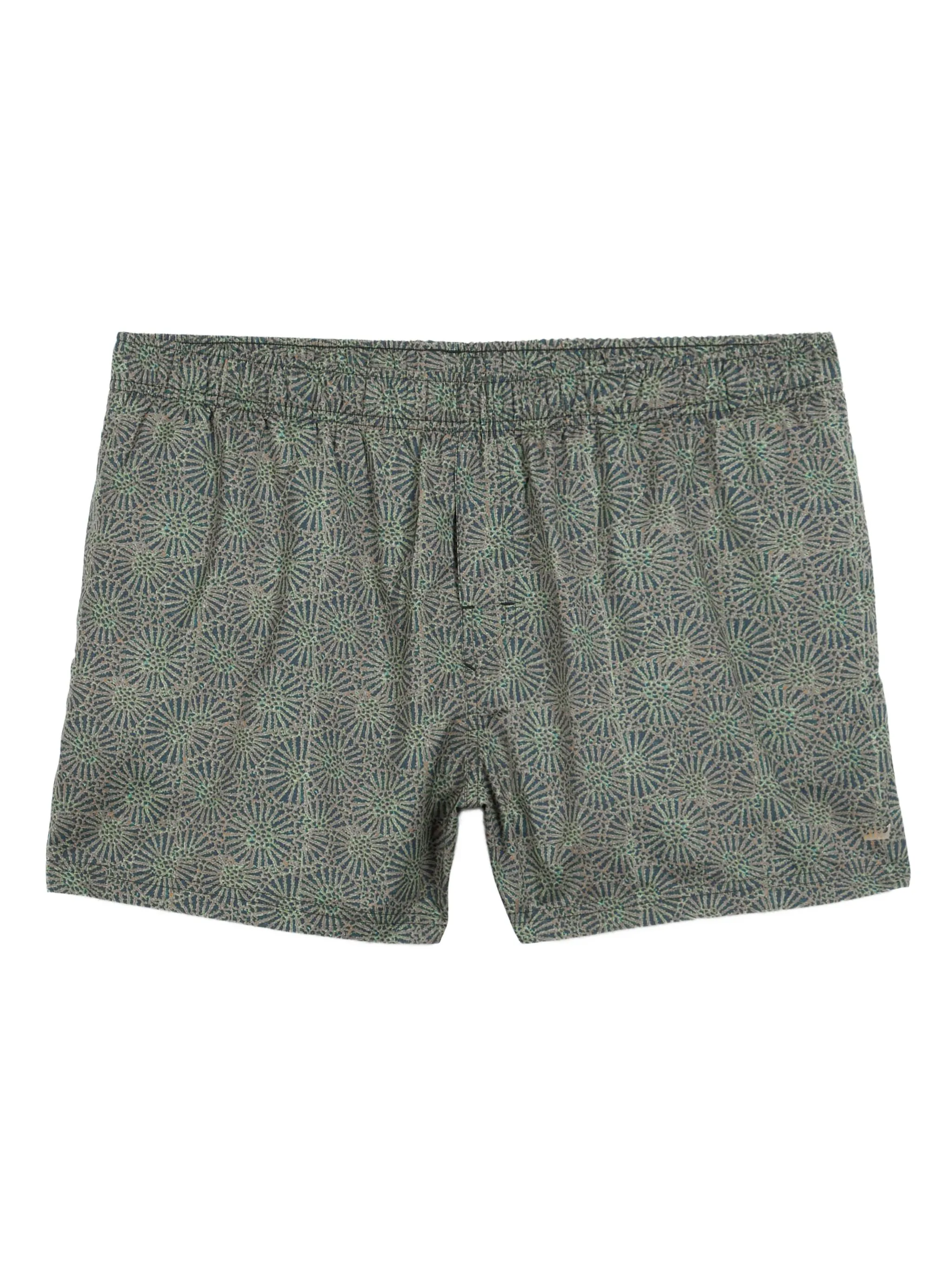 

Плавки-шорты с цветочным принтом Osklen, синий