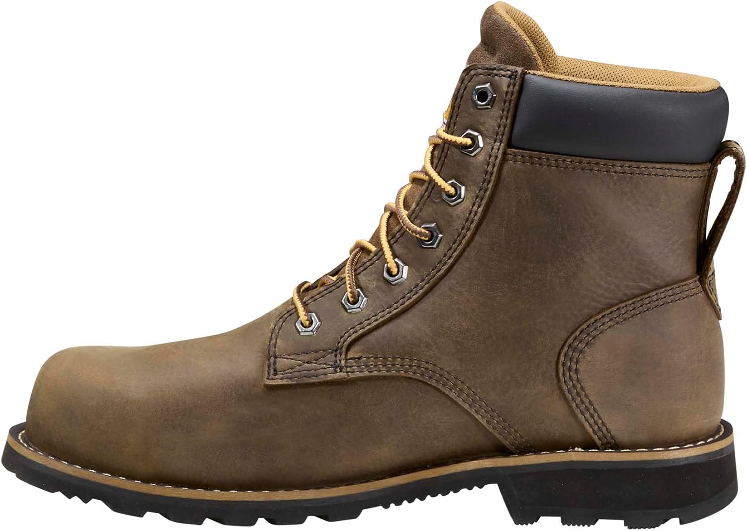 Мужские ботинки Carhartt Frontier 6 с водоотталкивающей защитой и композитным носком, коричневый — фото 3