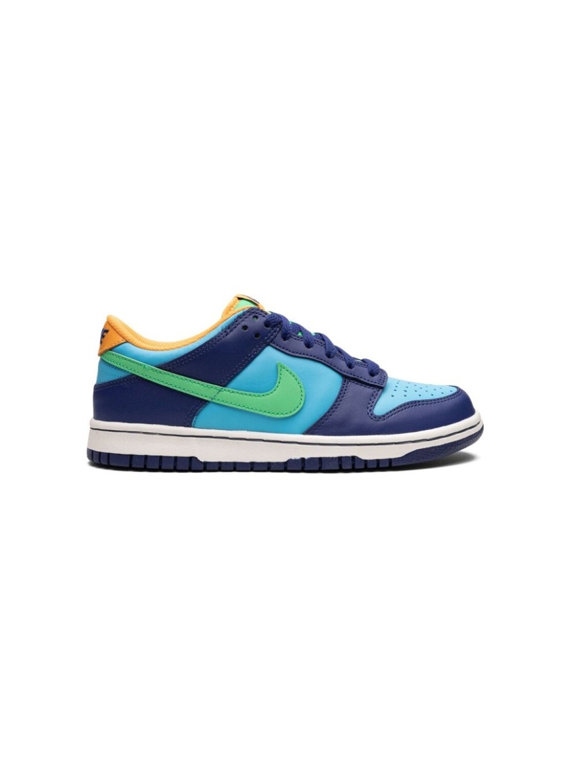 Nike Kids кроссовки Dunk Low из коллаборации с Kyrie Irving, синий — фото 2