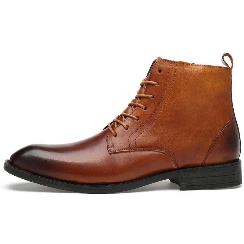 

XIMO BULL Мужские берцы светло-коричневые Martin Boot 3 см, цвет Light Brown