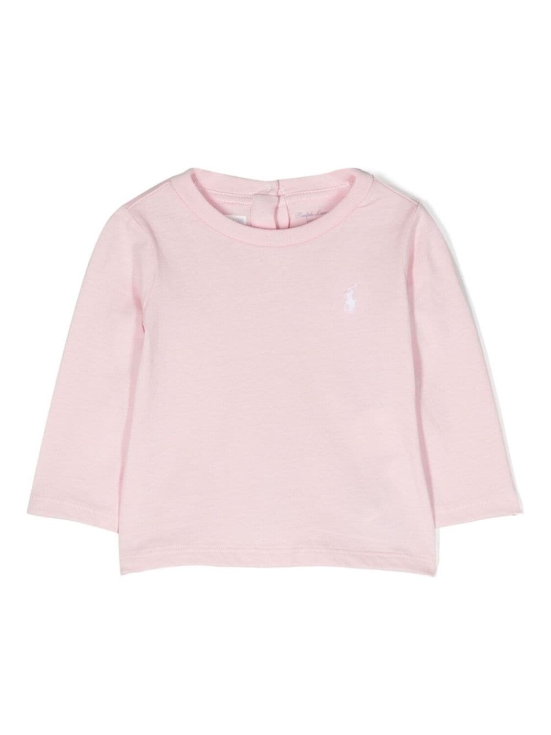 

Ralph Lauren футболка с вышитым логотипом, розовый