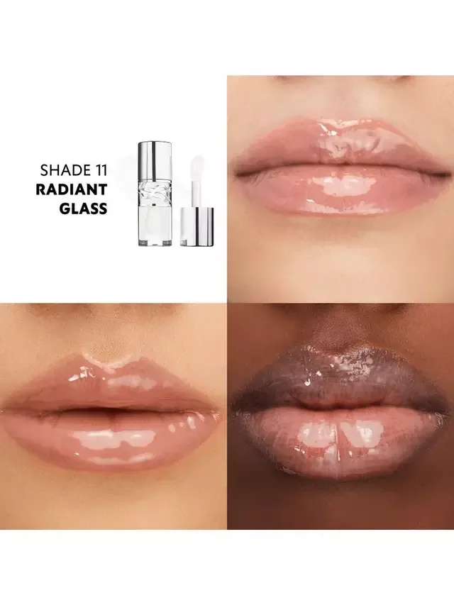 Блеск для губ Loveshine Plumping Lip Oil Gloss Yves Saint Laurent, 11 Radiant Glass — фото 2
