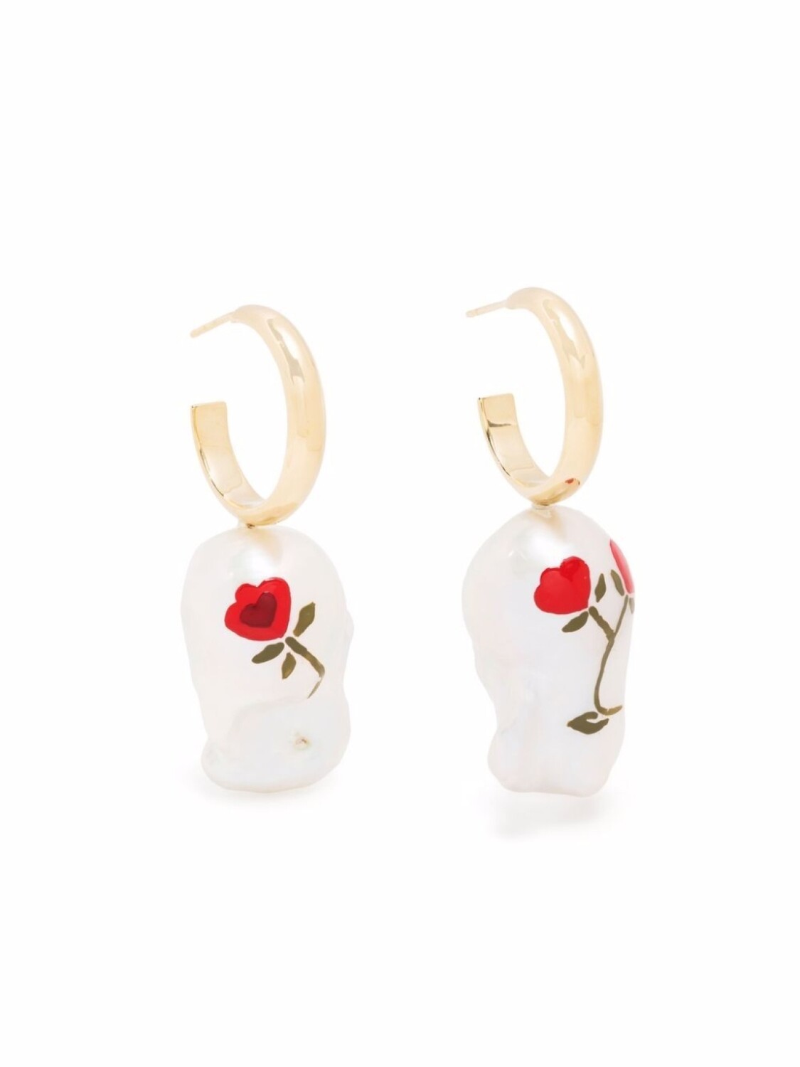 

Серьги с жемчугом Simone Rocha, золотой
