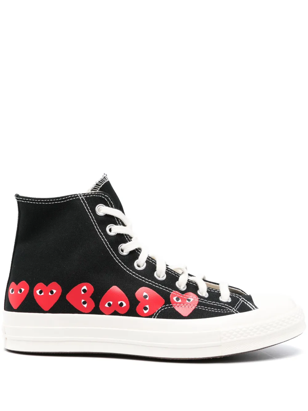 Кеды Chuck 70 Comme Des Garçons Play x Converse, черный