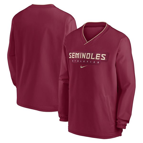 

Мужской ветрозащитный пуловер garnet florida state seminoles 2024 sideline Nike