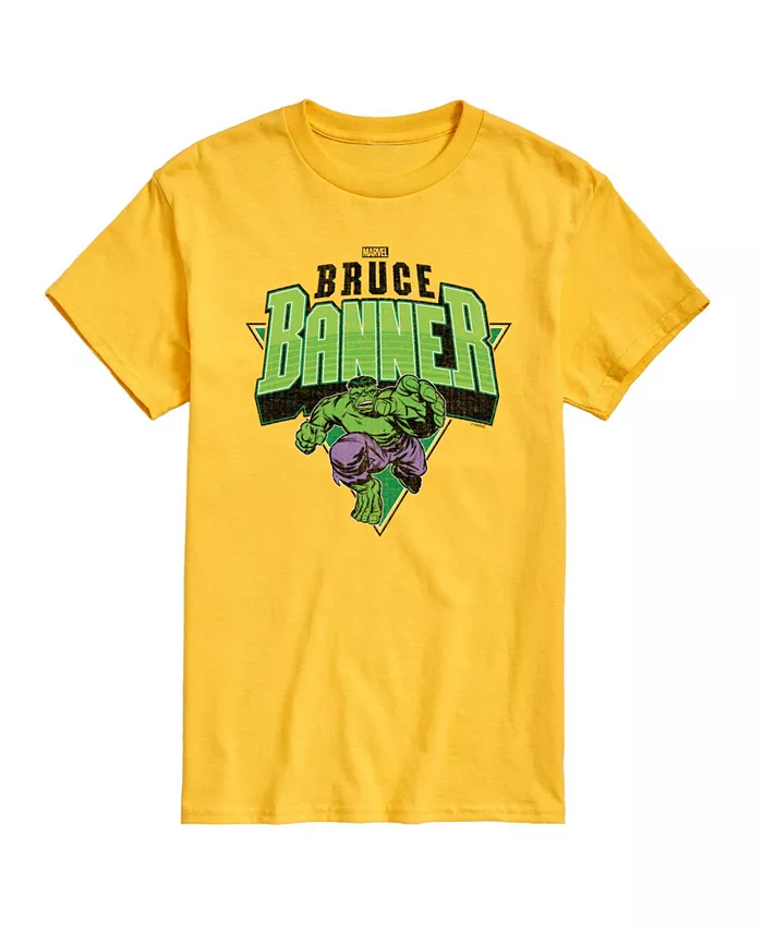 

Мужская футболка с коротким рукавом Hulk Bruce Banner AIRWAVES, желтый