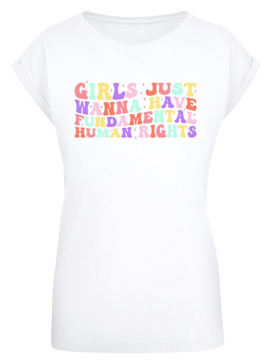 

Рубашка F4NT4STIC Girls Just Wanna Have Fundamental Rights Frauentag, белый