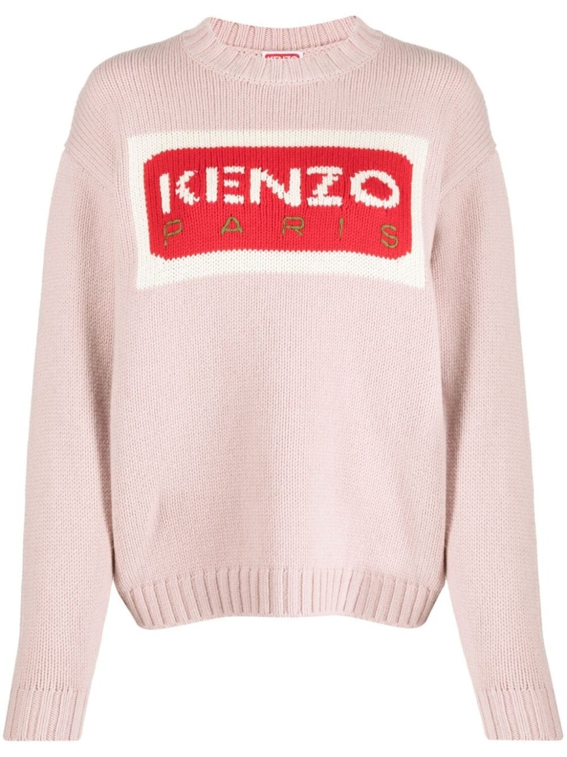 

Kenzo джемпер Paris с логотипом, розовый