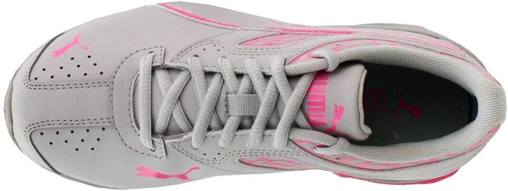 Детские беговые кроссовки PUMA Tazon 6 Wov Ps, серый — фото 4