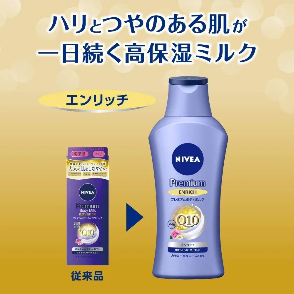 Лосьон для тела Nivea Premium Body Milk с ромашкой и розой, 190 г — фото 3
