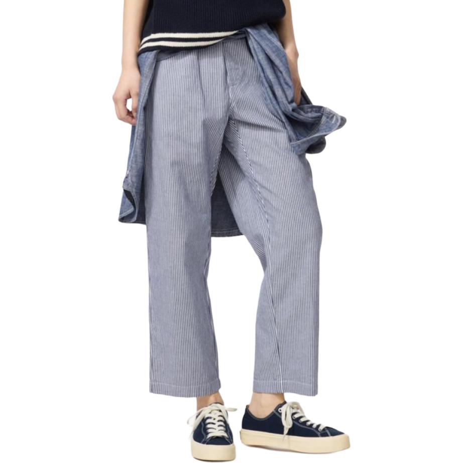 

UNIQLO Женские повседневные брюки темно-синего цвета