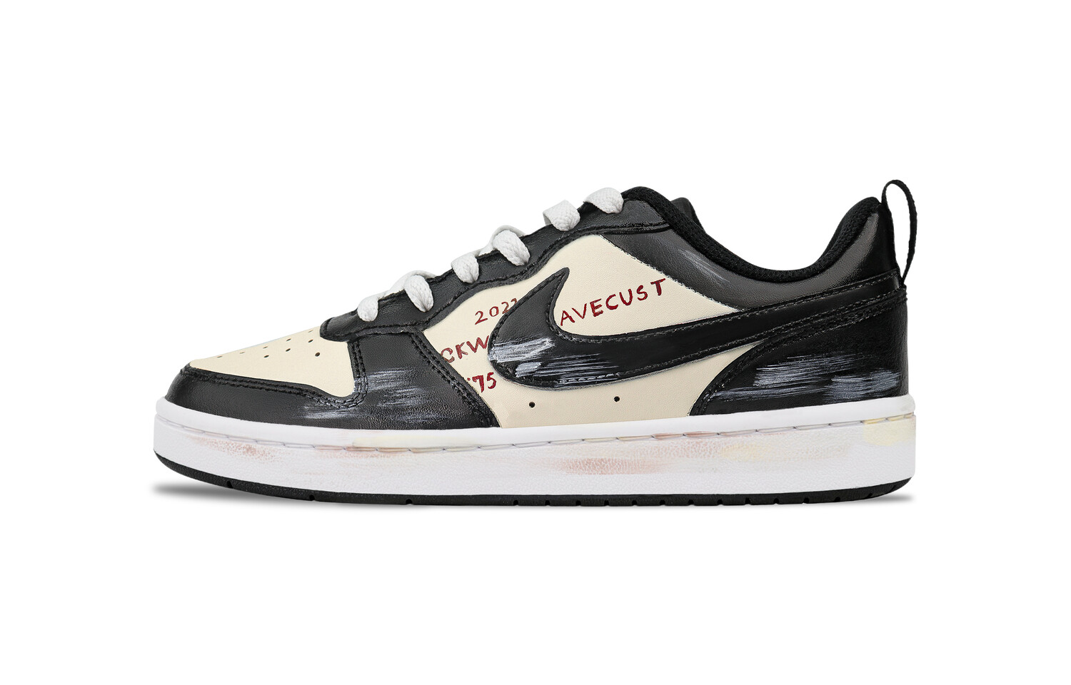 

Кроссовки Nike Court Borough 2 Skateboarding Shoes Women's Low-top Brown, коричневый