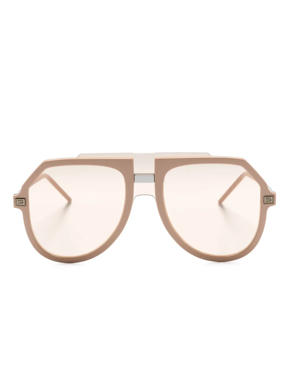 

Солнцезащитные очки-маска Dolce & Gabbana Eyewear, нейтральный