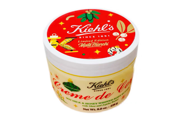 Крем-баттер для тела Kiehl's Creme de Corps Soy Milk & Honey Whipped Body Butter — фото 2