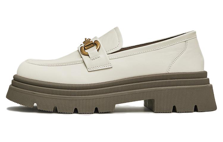 Женские лоферы Black/Beige BASTO — фото 2