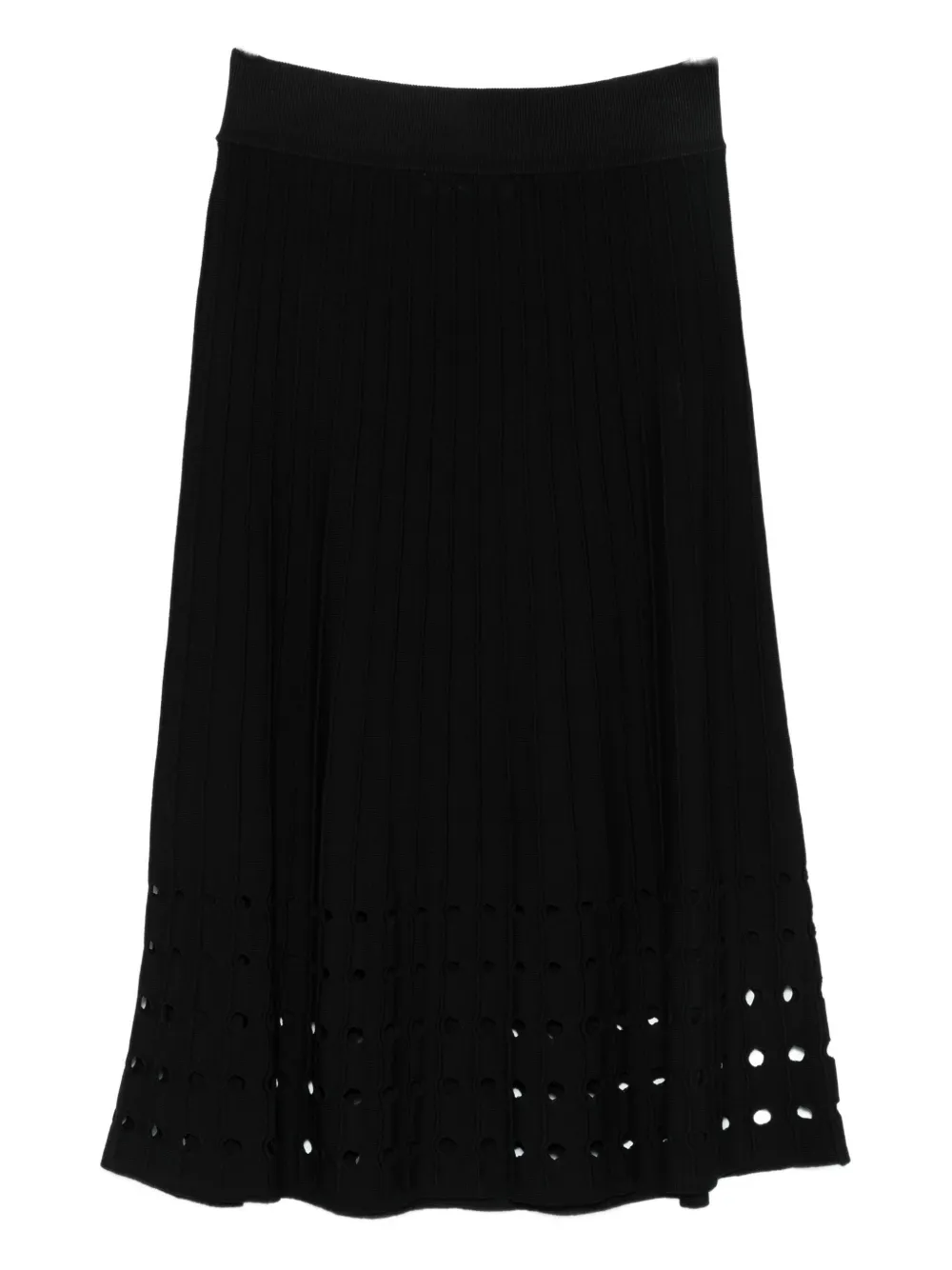 

Юбка-миди из крепа DKNY, черный