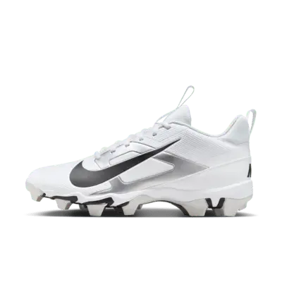 

Бутсы Nike Alpha Menace 4 Shark Football Cleats, цвет White/Metallic Silver/Photon Dust/Black