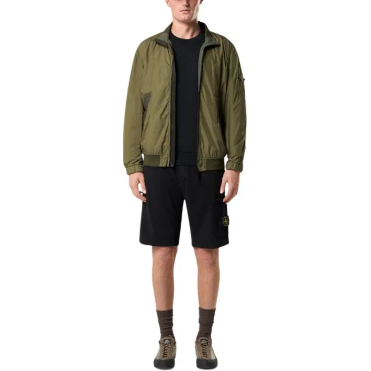 Спортивные шорты мужские STONE ISLAND черные — фото 4