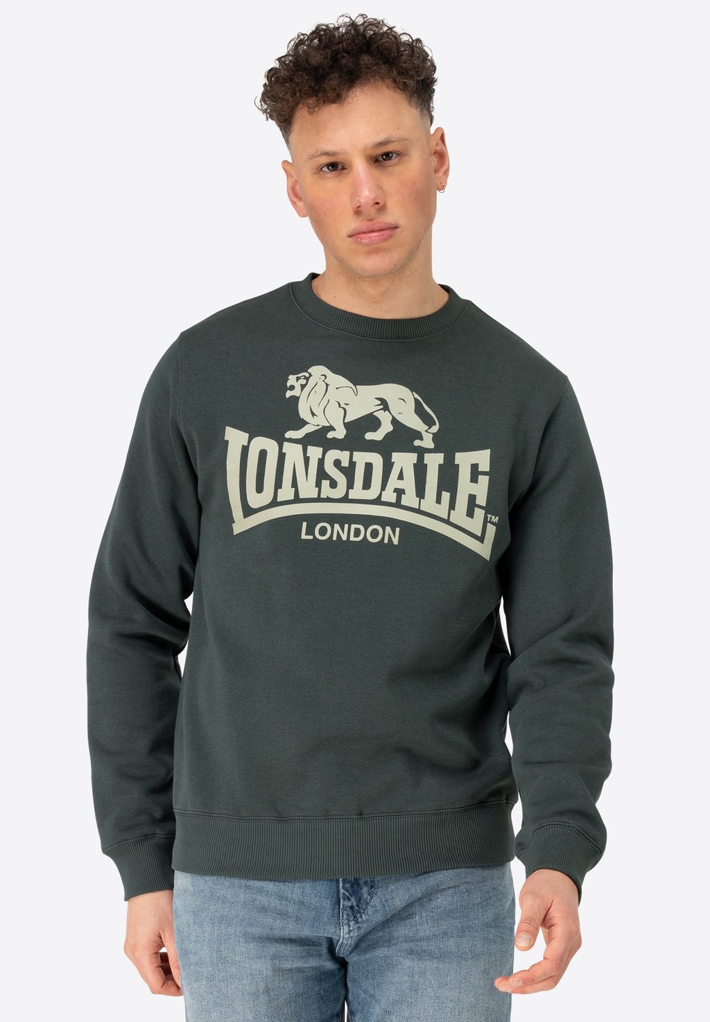 

Толстовка RUNDHALS Lonsdale, зеленый