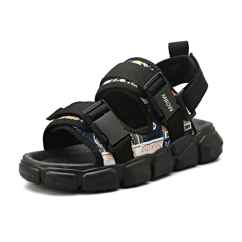 

MIIOW Мужские пляжные сандалии Black Blue, цвет Black Blue