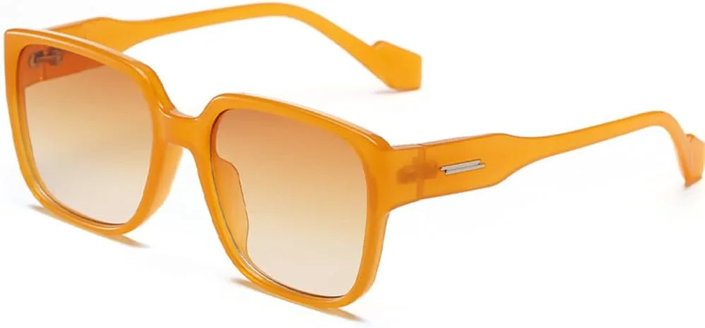 

Солнцезащитные очки для женщин 2027 года, мужские очки для вождения, ретро-солнцезащитные очки для женщин с защитой от УФ-излучения UV400 MTZJH, Orange Orange