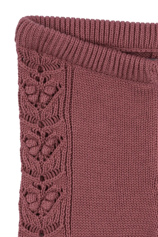 Детские хлопковые леггинсы CABBY PANTS GOTS Konges Sløjd, розовый — фото 3