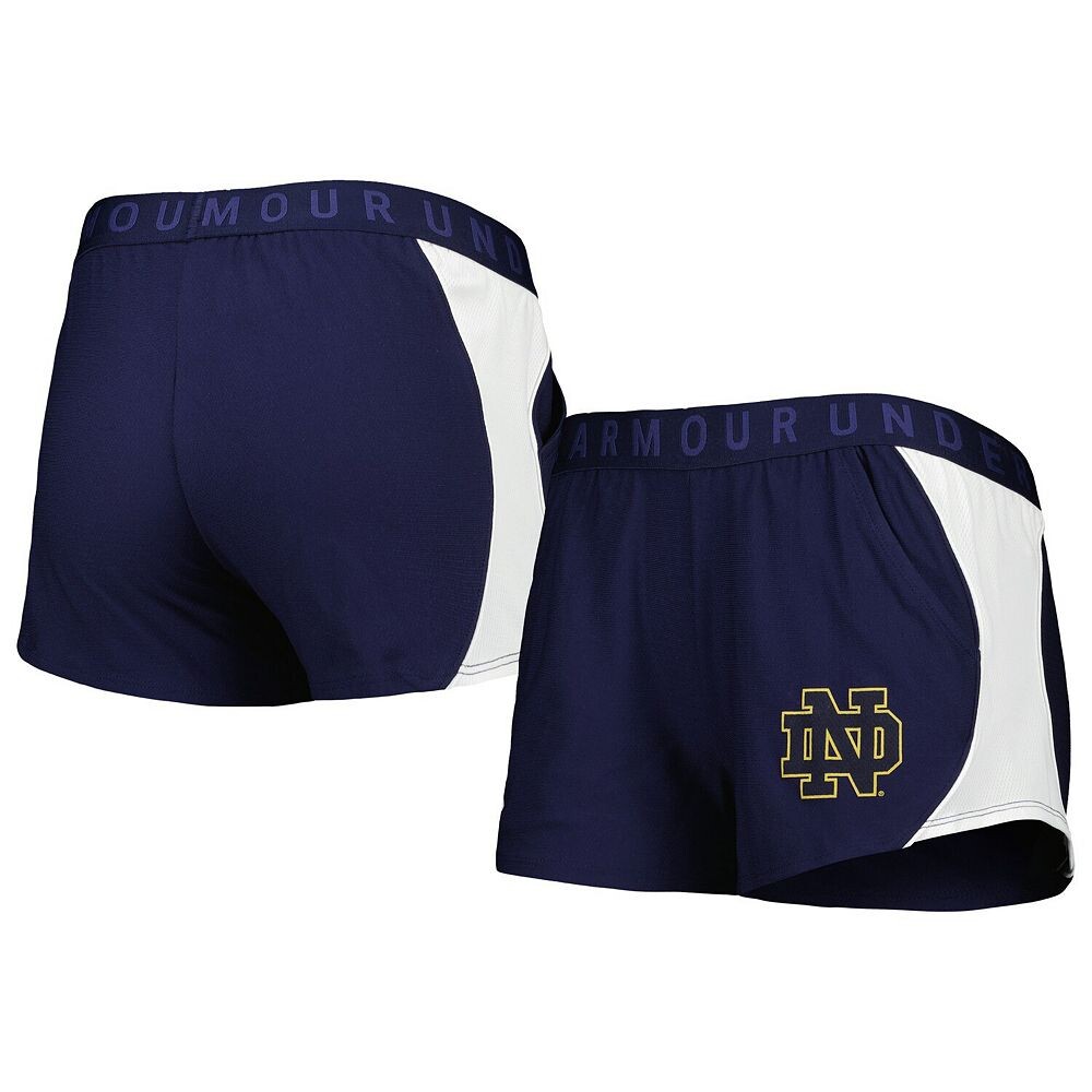 

Женские шорты Under Armour темно-синего/золотого цвета Notre Dame Fighting Irish Game Day Tech Mesh Performance Shorts, цвет Ntd Navy